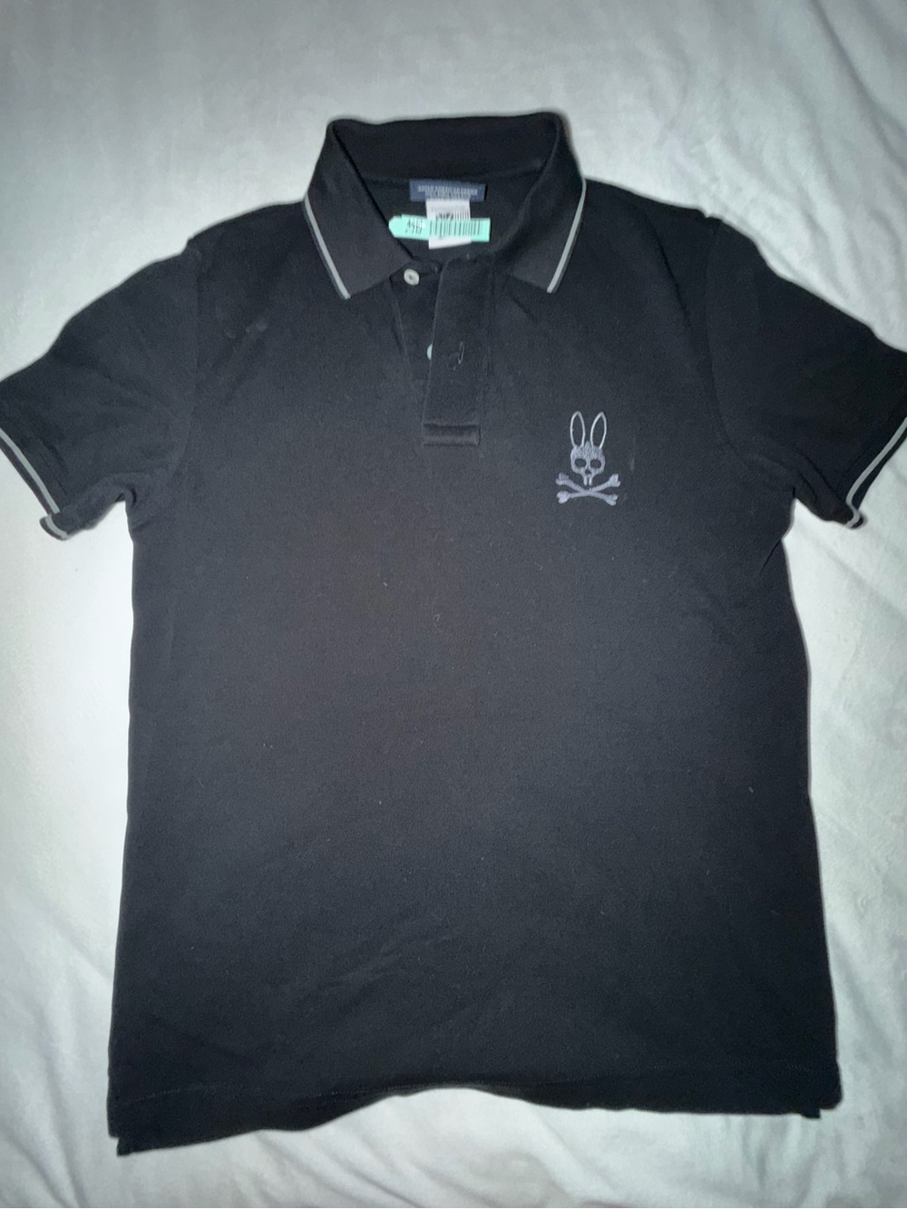 Men’s Black Psycho Bunny Polo